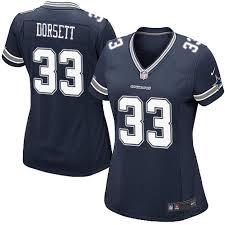 Women's Nike Dallas Cowboys #33 Tony Dorsett Navy Blue Game Jersey