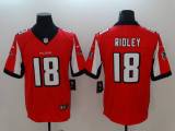 NFL Atlanta Falcons #18 Ridley Red Vapor Untouchable  Limited Player Jersey