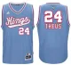 NBA Sacramento Kings #24  Reggie Theus  Baby Blue 1985 Hardwood Classics Swingman Jersey