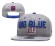 2018 New York Giants Draft Grey Snapbacks