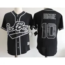 Bad Boy 10 Biggie Smalls Black Movie Cool Base Men Jersey