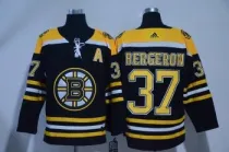 2018 Adidas NHL Boston bruins 37# BERGERON Black jersey