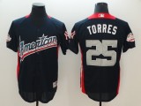 MLB Yankee 25 Gleyber Torres Navy 2018 All-Star Game American League Men Jersey