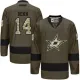 NHL Stars 14 Jamie Benn Green Salute to Service Men Jersey