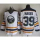 NHL Sabres 39 Dominik Hasek White CCM Throwback Men Jersey