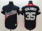 MLB Astros 35 Justin Verlander Navy 2018 All-Star Game American League Men Jersey