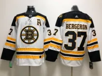 2018 Adidas NHL Boston bruins 37# BERGERON White jersey