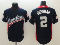 MLB Houston Astros 2 Alex Bregman Navy 2018 All-Star Game American League Men Jersey