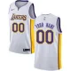 Los Angeles Lakers Customized NBA White Nike Jersey