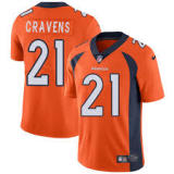 Nike Denver Broncos #21 Su'a Cravens Orange Vapor Untouchable Limited Player NFL Jersey