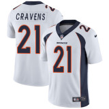 Nike Denver Broncos #21 Su'a Cravens White Vapor Untouchable Limited Player NFL Jersey