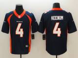 Men Broncos #4 Keenum Blue Stitched Vapor Untouchable Limited Jersey