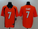 Denver Broncos 7John Elway Nike Orange Vapor Untouchable Limited Player Jersey