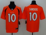 Denver Broncos10 Emmanuel Sanders Nike Orange Vapor Untouchable Limited Player Jersey