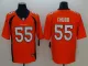 Nike Broncos #55 Bradley Chubb Orange Team Color Men's Stitched NFL Vapor Untouchable Limited Jersey