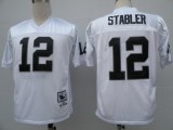 Ken Stabler White Raiders throwback Jersey