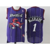 Purple McGrady NBA Raptors #1 Jersey