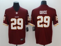 Nike Redskins 29 Derrius Guice Burgundy Red Team Color Vapor Untouchable Limited Men Jersey