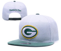 Green Bay Packers White Snapbacks