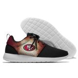 Men and women San Francisco 49ers Roshe style Lightweight Running shoes.