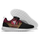 Men and women San Francisco 49ers Roshe style Lightweight Running shoes.