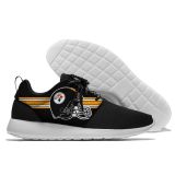 Men and women NFL Pittsburgh Steelers Roshe style Lightweight Running shoes