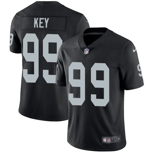 Men's Oakland Raiders Arden Key Vapor Untouchable Limited Black Jersey