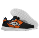 Men and women NFL Denver Broncos Roshe style Lightweight Running shoes
