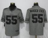 NEW Nike Dallas cowboys 55 Vander Esch Gray 2017 Vapor Untouchable Men's Stitched Gridiron Gray Limited