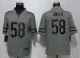 New Nike Chicago Bears 58 Smith Gray 2017 Vapor Untouchable Men's Stitched Gridiron Gray Limited