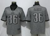 New Nike Philadelphia Eagles 36 Ajayi Gray 2017 Vapor Untouchable Men's Stitched Gridiron Gray Limited