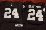 Nike NFL Oakland Raiders #24 Beastmode Black Elite Jersey