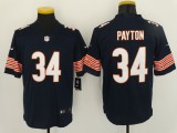 New Nike Chicago Bears 34 Payton Navy Blue 2017 Vapor Untouchable Limited Jersey