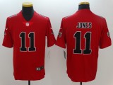 NFL Atlanta Falcons #11 Jones Red Color Rush Limited Jersey