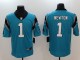 Nike Carolina Panthers 1 Newton Blue 2017 Vapor Untouchable Limited Jersey