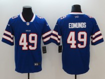 Men's Nike Buffalo Bills #49 Tremaine Edmunds Royal Blue Team Color Vapor Untouchable Limited Jersey