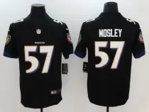 NFL Baltimore Ravens #57 Mosley Black Vapor Limited Jersey