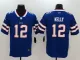 Men's Nike Buffalo Bills #12 Jim Kelly Royal Blue Team Color Vapor Untouchable Limited Jersey