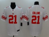 Nike New York Giants 21 Collins White Vapor Untouchable Limited Jersey