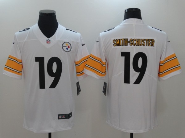 NFL Pittsburgh Steelers #19 Smith-Schuster White Vapor Limited Jersey