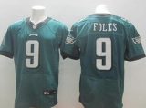 Nike Philadelphia Eagles #9 Nick Foles Green Elite Jersey