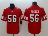 Men's San Francisco 49ers Forster Nike Red Color Rush Vapor Untouchable Limited Player Jersey