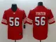 Men's San Francisco 49ers Forster Nike Red Color Rush Vapor Untouchable Limited Player Jersey