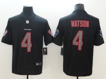 NFL 2018 Houston Texans #4 Watson Fashion Impact Black Color Rush Limited Jersey