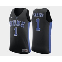 Duke Blue Devils #1 Kyrie Irving Black Alternate College Basketball Jersey