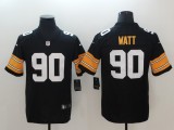 2018 Pittsburgh Steelers # 90 Watt  Vapor Untouchable Player Limited Black Jersey