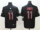 Nike 2018 Atlanta Falcons #11 Julio Jones Fashion Impact Black Color Rush Limited Jersey
