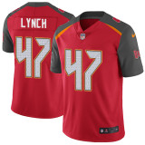 Tampa Bay Buccaneers #47John Lynch Red Vapor Untouchable Limited Jersey