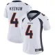 Women Denver Broncos #4 Case Keenum White Vapor Untouchable Limited Jersey
