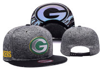 Green Bay Packers Grey Snapbacks